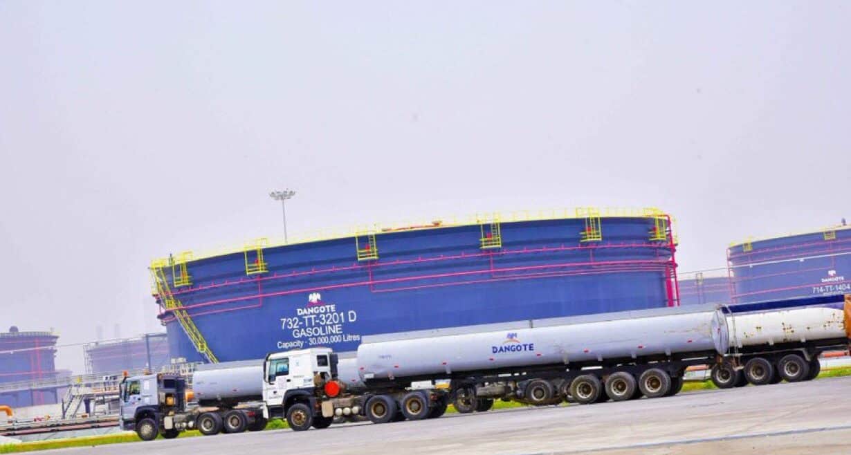 Dangote refinery plant