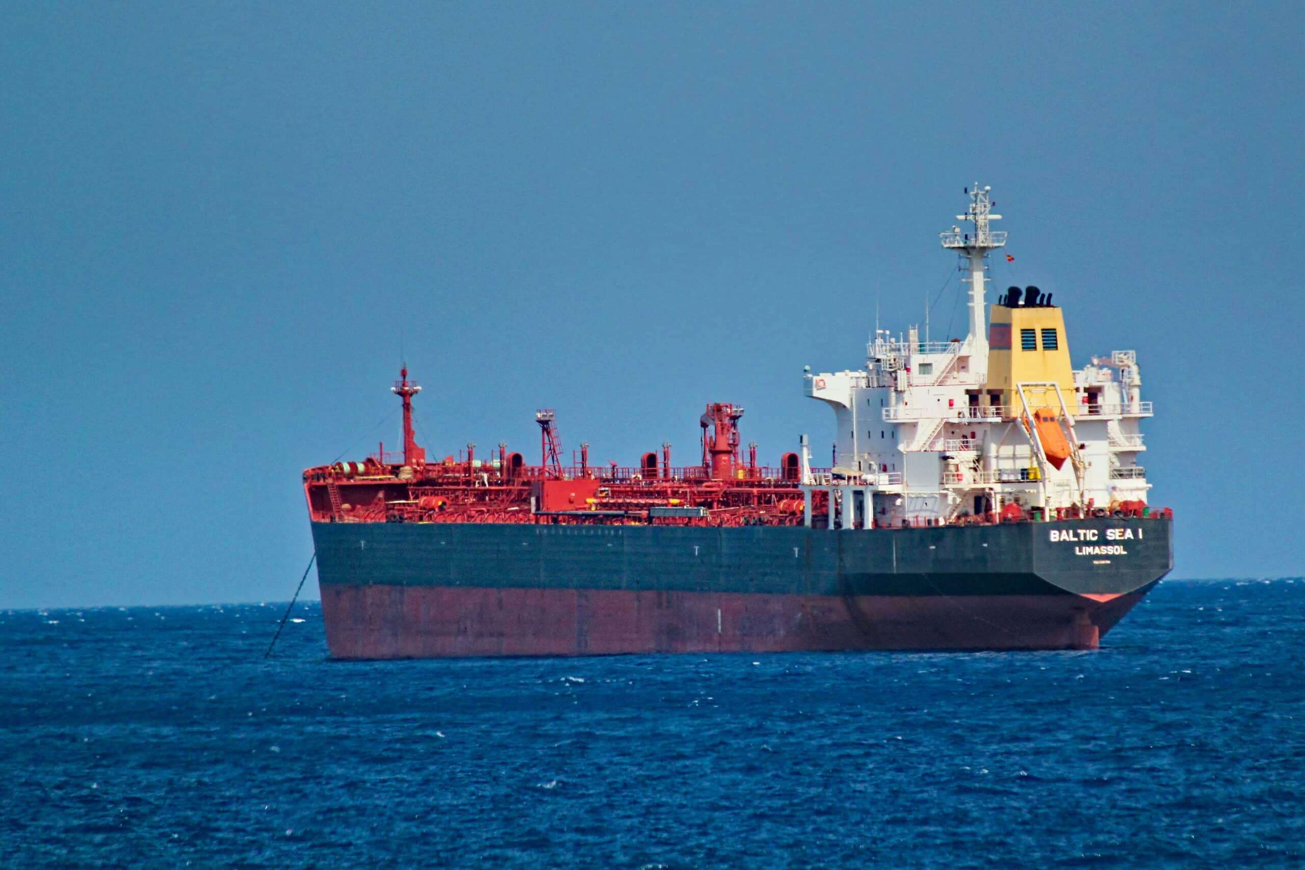 Gas export on the sea