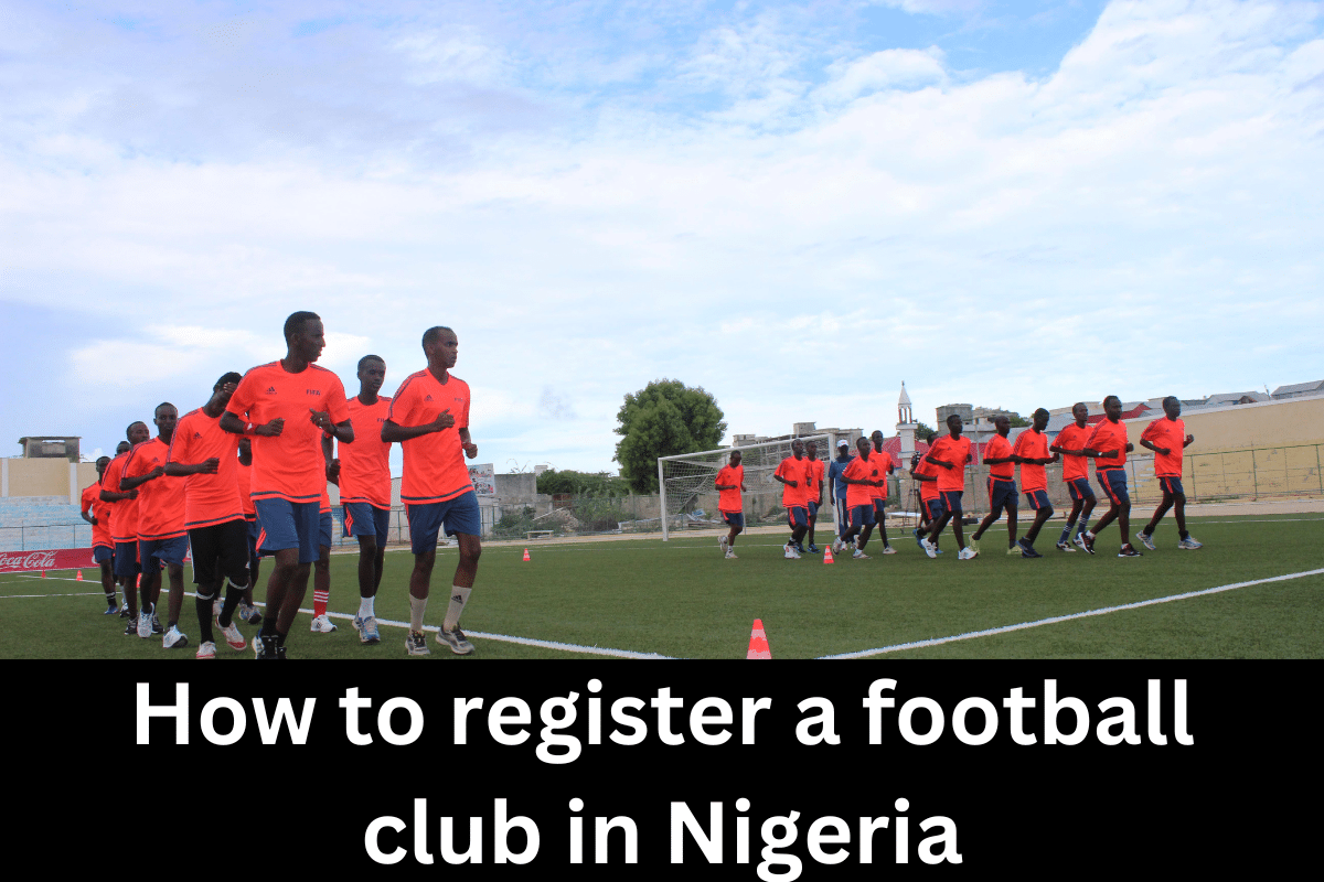 How to register a football club in Nigeria