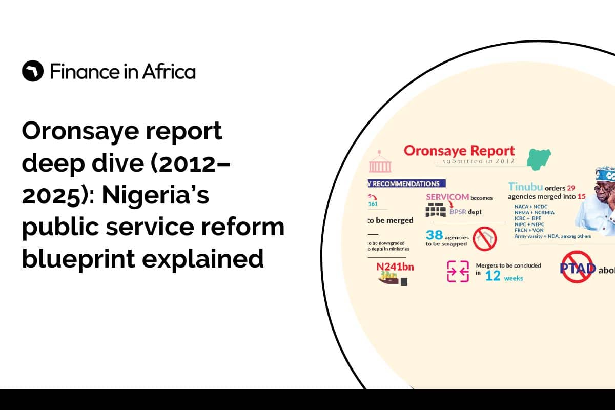 Oronsaye report deep dive (2012–2025): Nigeria’s public service reform blueprint explained