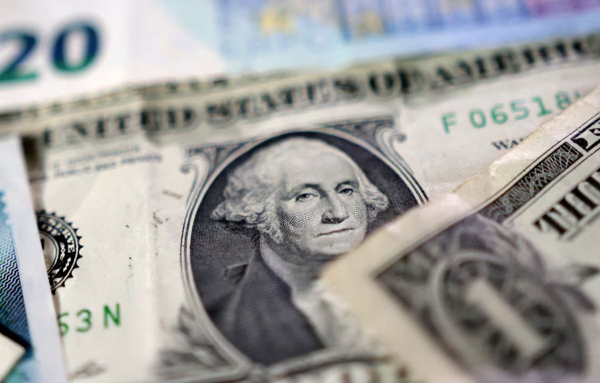 U.S. dollar banknotes are seen in this illustration taken May 4, 2025.